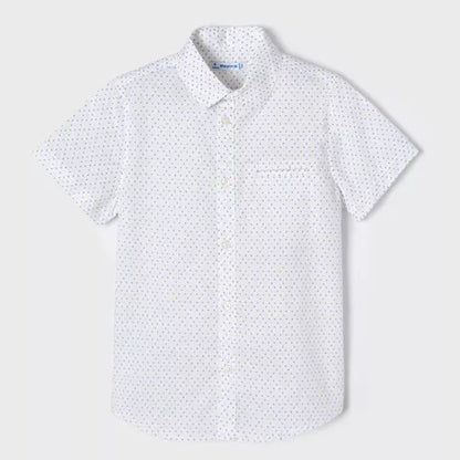 Camisa De Vestir Sku 3118 Color 10 Blanco