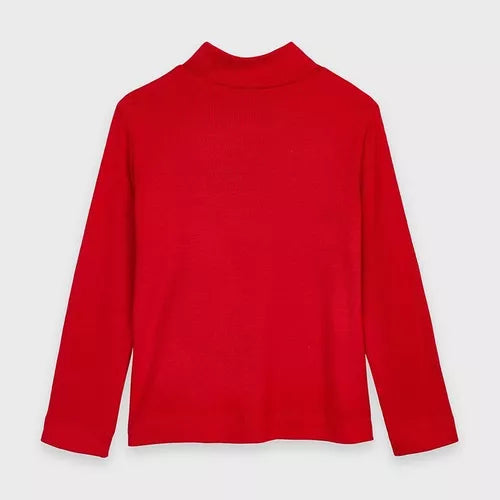 Playera Roja Outfit Blusa Roja Manga Larga Blusa De Manga Larga