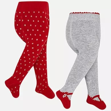Set de 2 Mallas MAYORAL SKU 9888 Color 60 Guinda