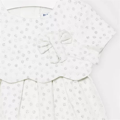 Vestido para bebé Sku 2945 Color Crudo