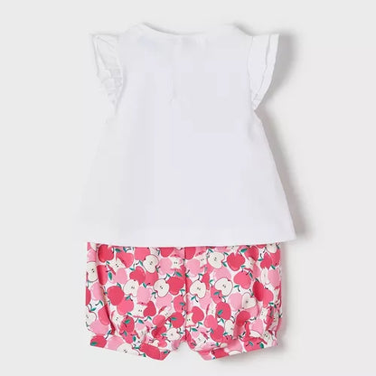 Conjunto short SKU 1244 Color  Magenta