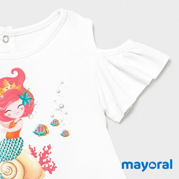 Vestido Combinado Tul MAYORAL SKU 1993 Color flamingo