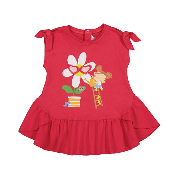 Vestido Punto Play Sku 1968 Color 23 Sandia