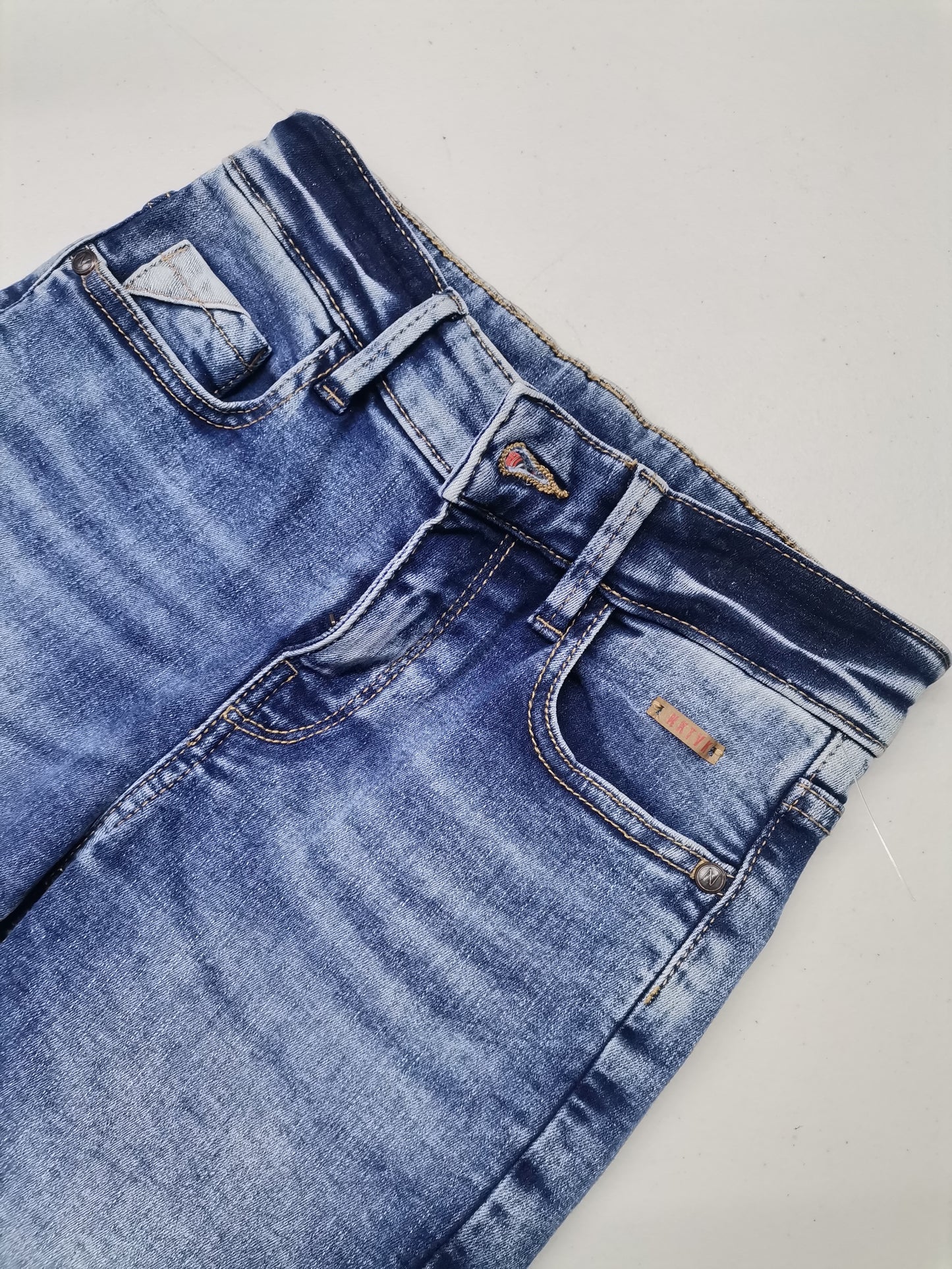 Pantalón Corto Mezclilla Sku 6294 Color Medio
