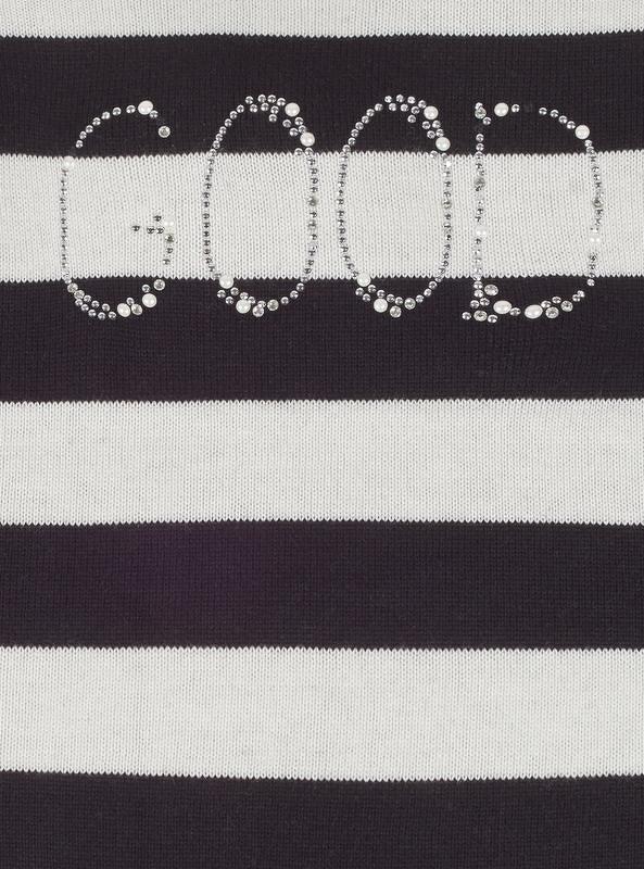 Jersey volantes rayas para niña MAYORAL Ref. 7303/89 Negro
