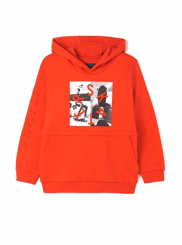 Pullover Embossed Print para chico NUKUTAVAKE Ref. 6402/ Sandia