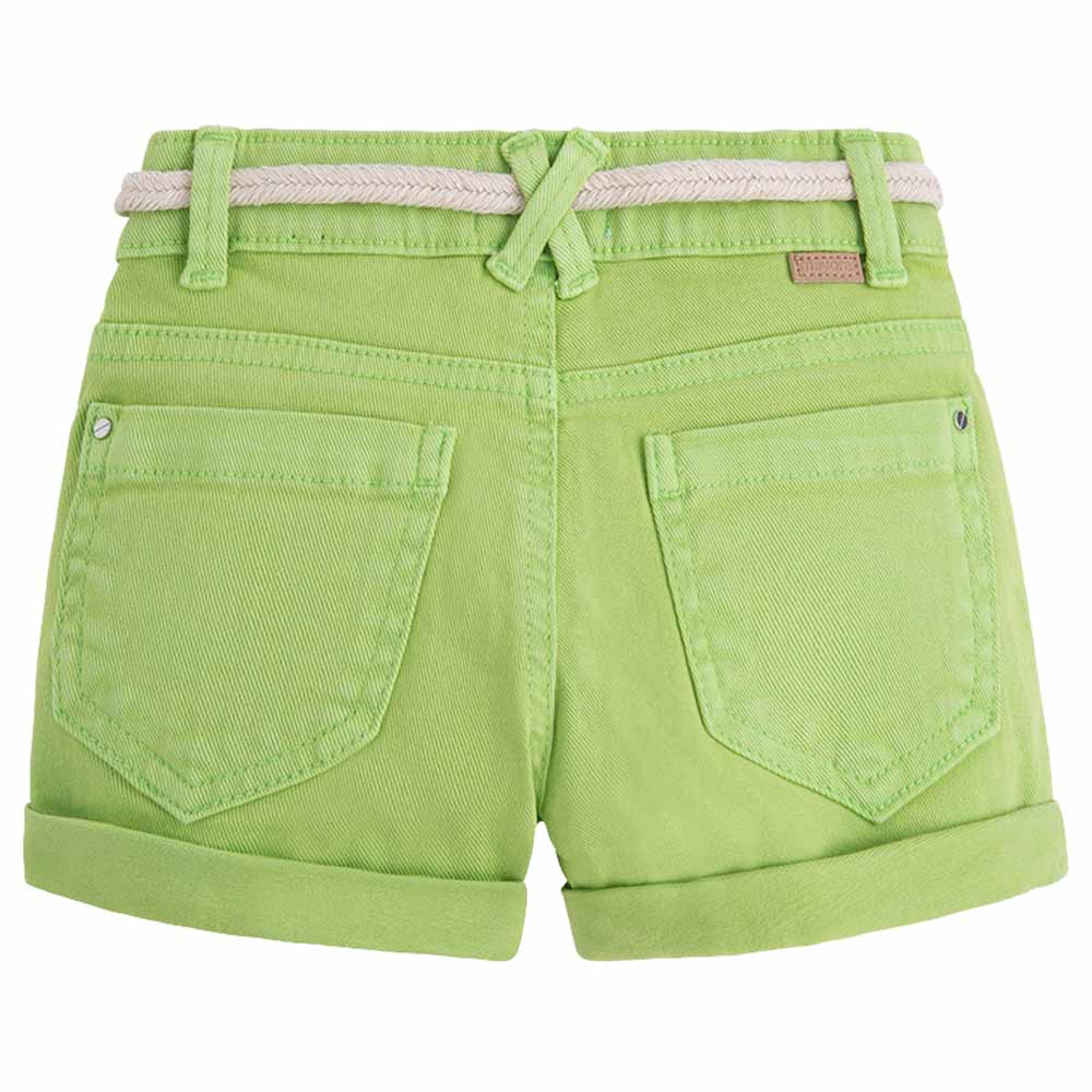 Short y Cinturon para niña MAYORAL Conjunto 2 Piezas Ref. 234/72 Kiwi