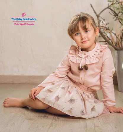 Vestido para chica Conjunto 2 pz MARTA Y PAULA S/Ref. Pale Blush
