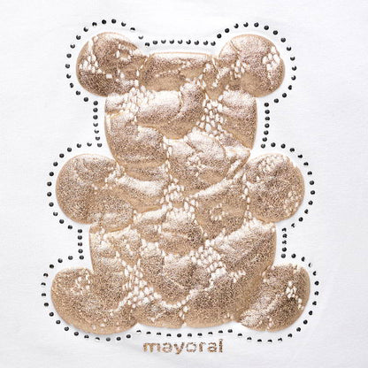 Camiseta Camiseta Bebe Niña Sku 105 Color Blanco