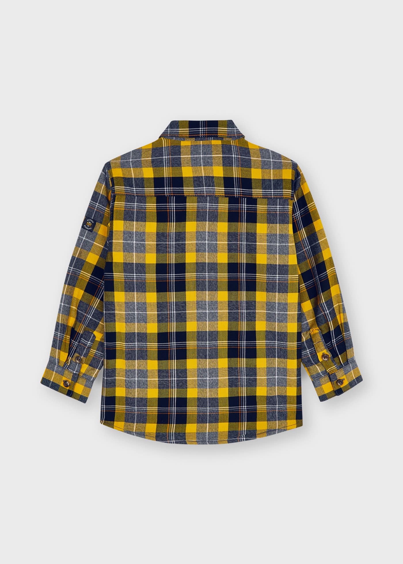 Sobrecamisa Cuadros Sku 4162 Color  Oro