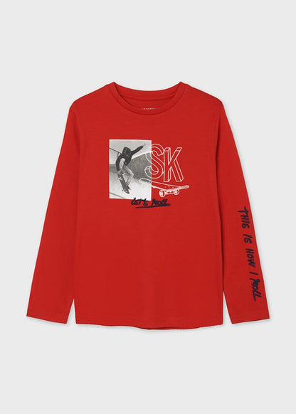 Camiseta Sku 7019 Color Rojo