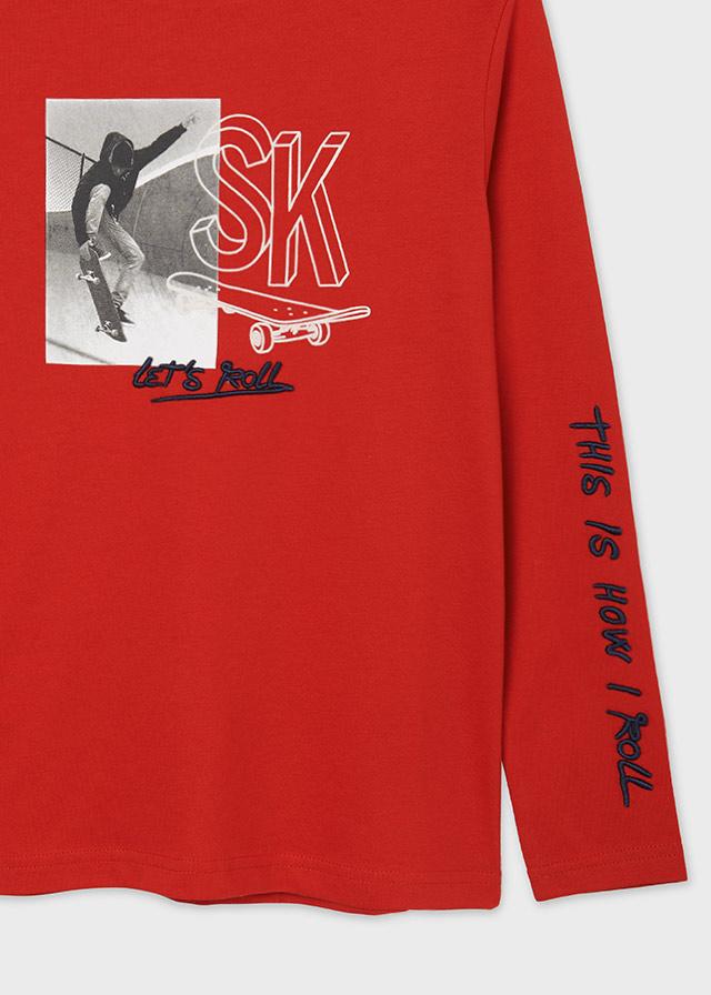 Camiseta Sku 7019 Color Rojo