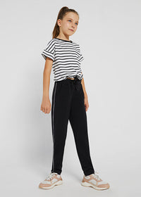 Pantalón Chandal Viscosa para chica MAYORAL Ref. 6574/96 Negro