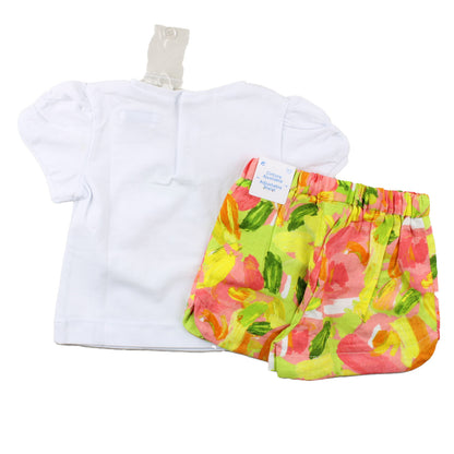 Conjunto 2 Pz Bermuda Estampado MAYORAL SKU 1245 Color 17 Coral