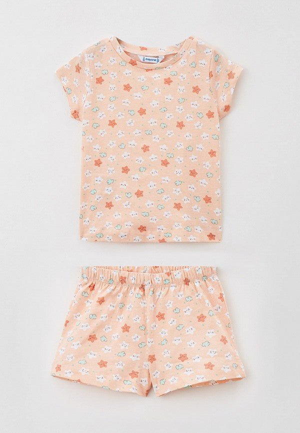Pijama Conjunto 2 Pza Sku 3751 Color Salmon