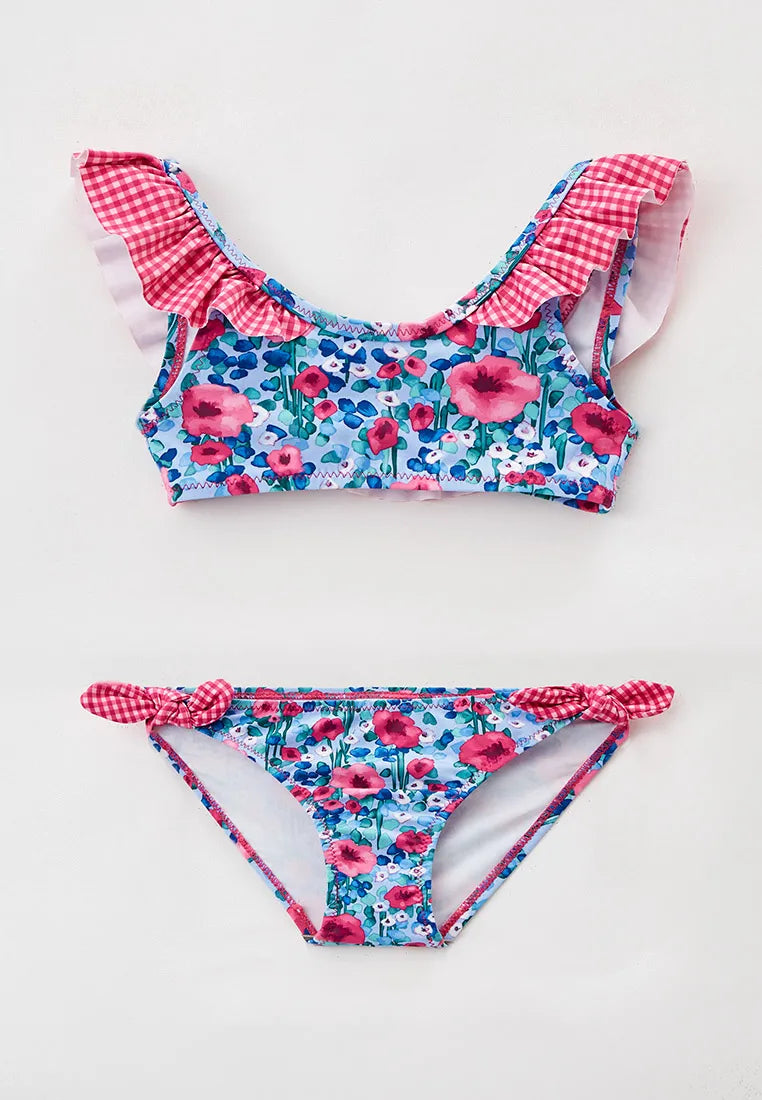 Set de dos piezas bañador para niña MAYORAL Ref. 3769/44 Magenta