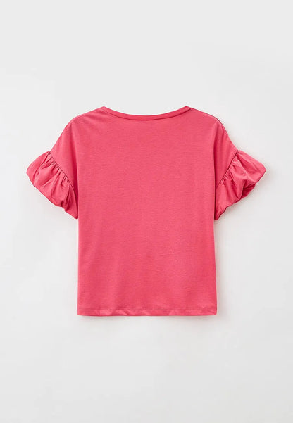 Camiseta para chica MAYORAL Ref. 22/6025/45 Amaranto