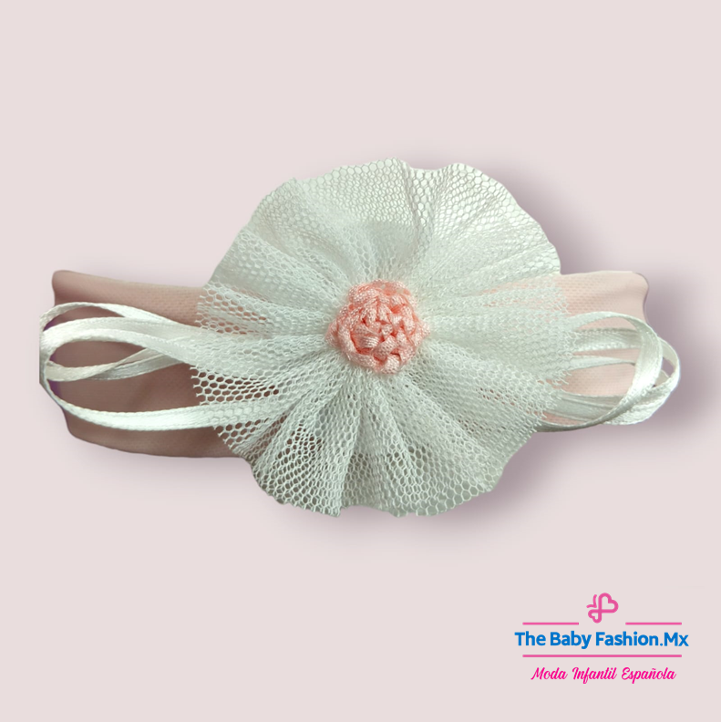 Diadema para bebé niña MAYORAL único modelo Ref 9912 Color Pale Blush