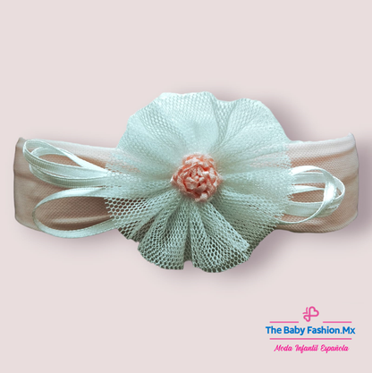 Diadema para bebé niña MAYORAL único modelo Ref 9912 Color Pale Blush