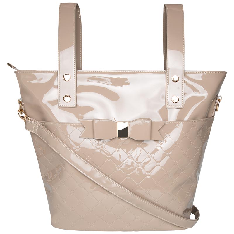 Bolso Panera Charol SKU 19056 Color 52 Crema