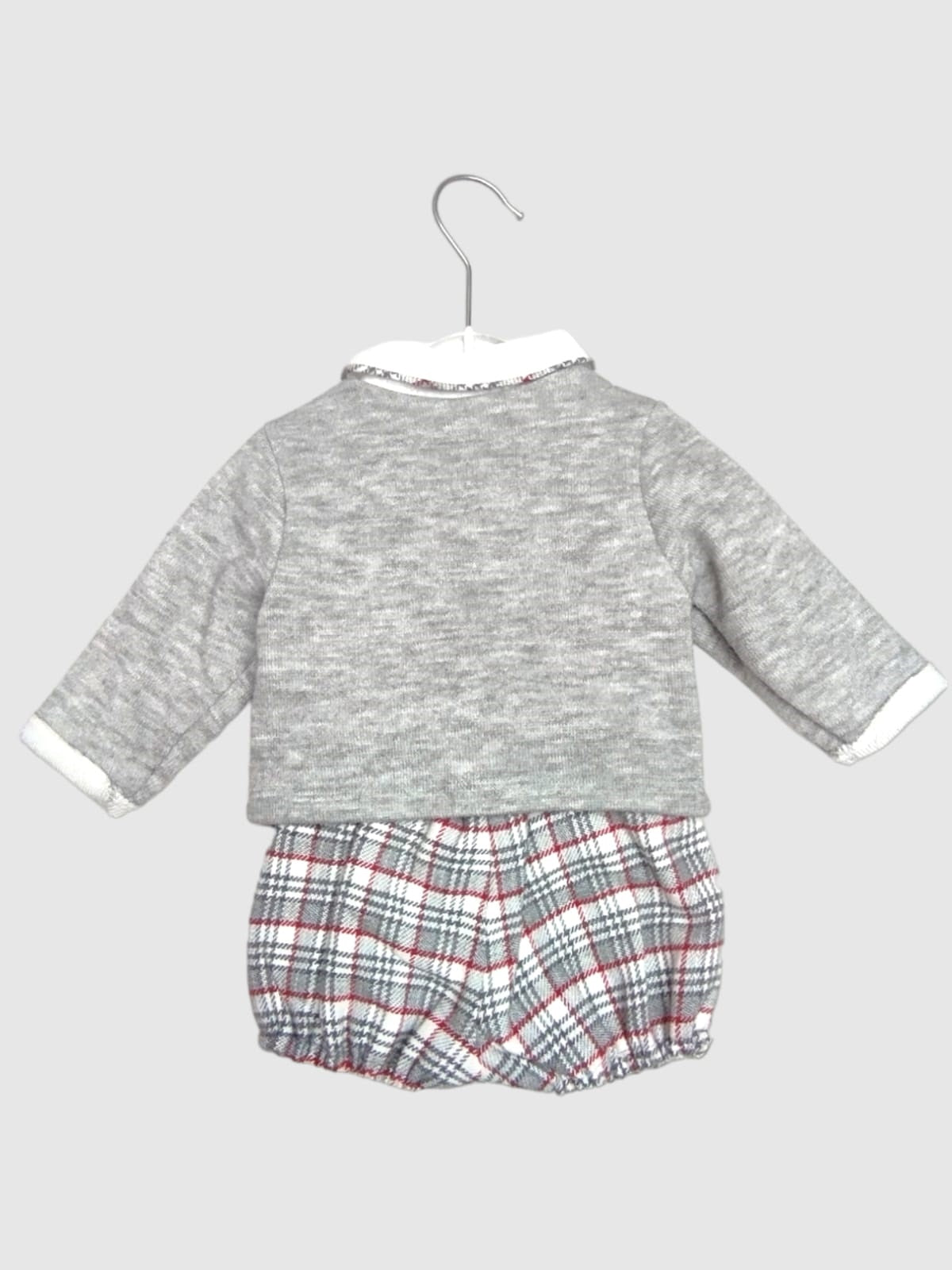 Bombachito para bebe niño Peto + Camisa y Jersey Conjunto 3pz COCO ACQUA Ref. 70414 704140/06 Rojo