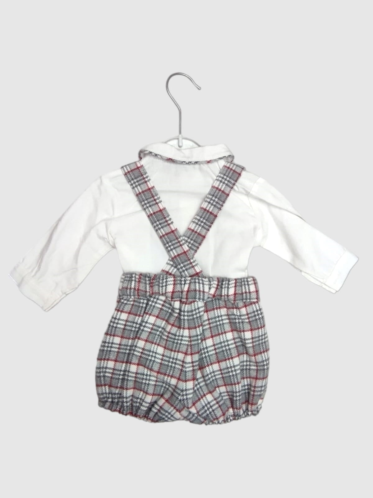 Bombachito para bebe niño Peto + Camisa y Jersey Conjunto 3pz COCO ACQUA Ref. 70414 704140/06 Rojo