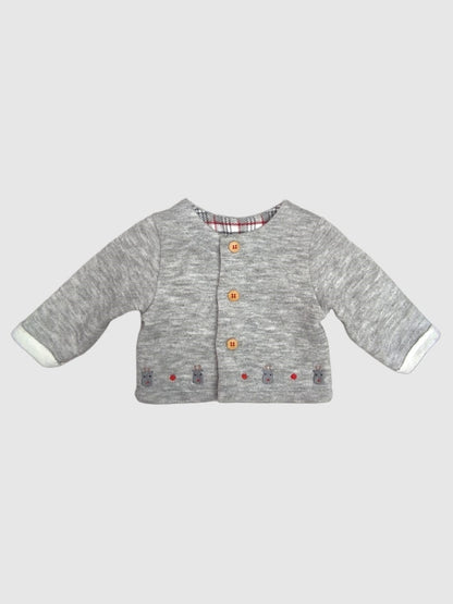 Bombachito para bebe niño Peto + Camisa y Jersey Conjunto 3pz COCO ACQUA Ref. 70414 704140/06 Rojo