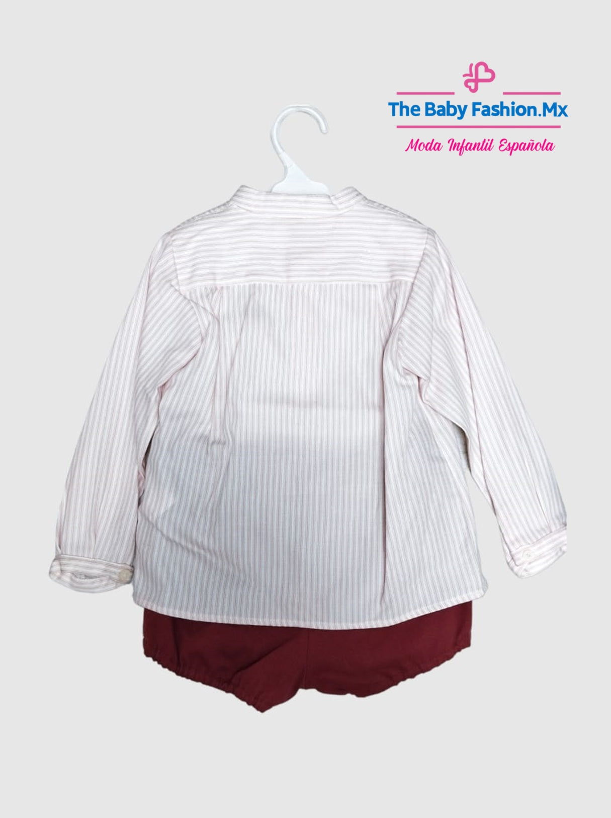 Camiseta y Pantalón corto para bebé niño Conjunto 2 Pz DOLCE PETIT Ref 24/2108/23 21 Rojo