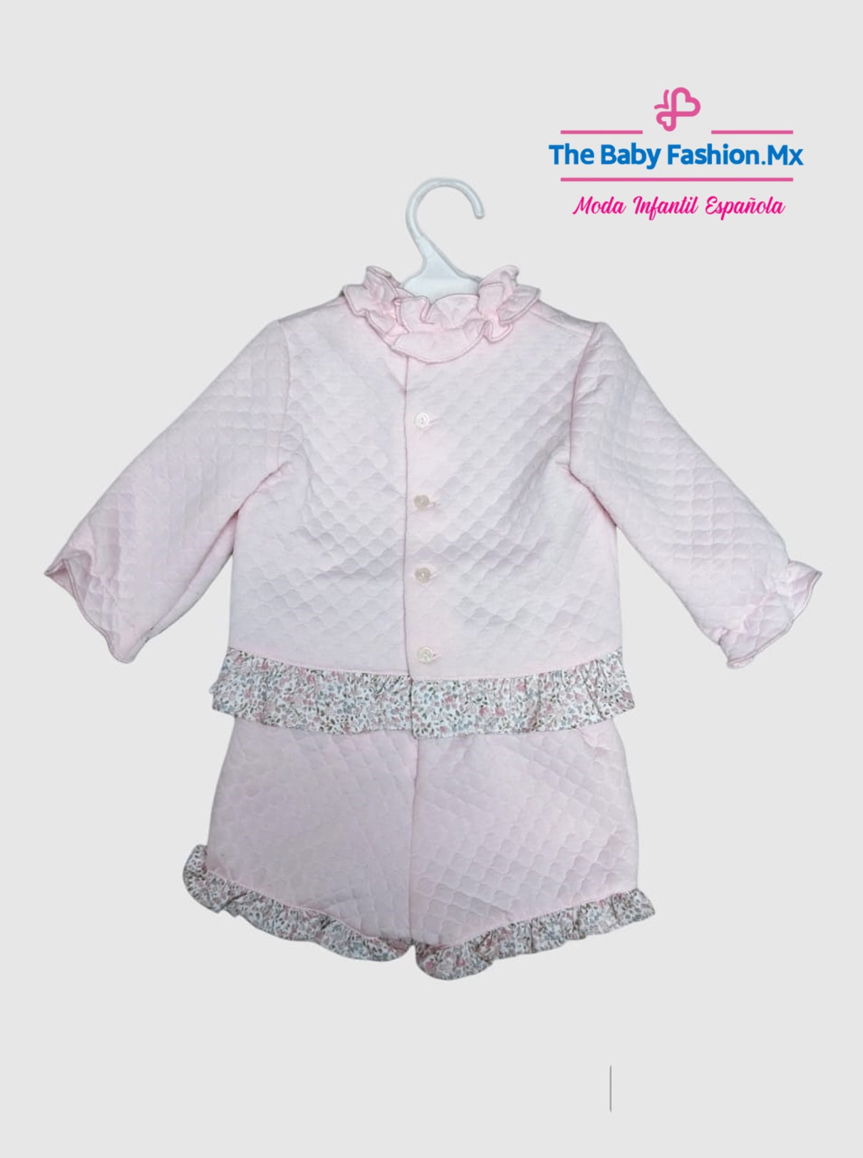 Bombacho para bebé niña con braguita Conjunto 2 pz DOLCE PETIT Ref. 24/2009/23 02 Petalo