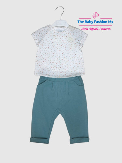 Camisa Nida y Pantalón para bebé niña MARTIN ARANDA Art. 325/1707 371/0707 Arizona