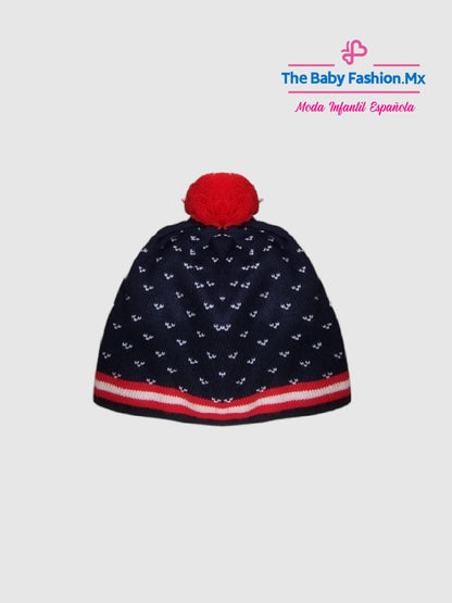 Jersey y Gorro para bebé niño Conjunto 2 Pz  MAC ILUSION Ref. 7818/08 Marino