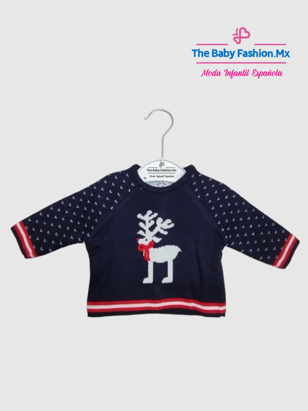 Jersey y Gorro para bebé niño Conjunto 2 Pz  MAC ILUSION Ref. 7818/08 Marino