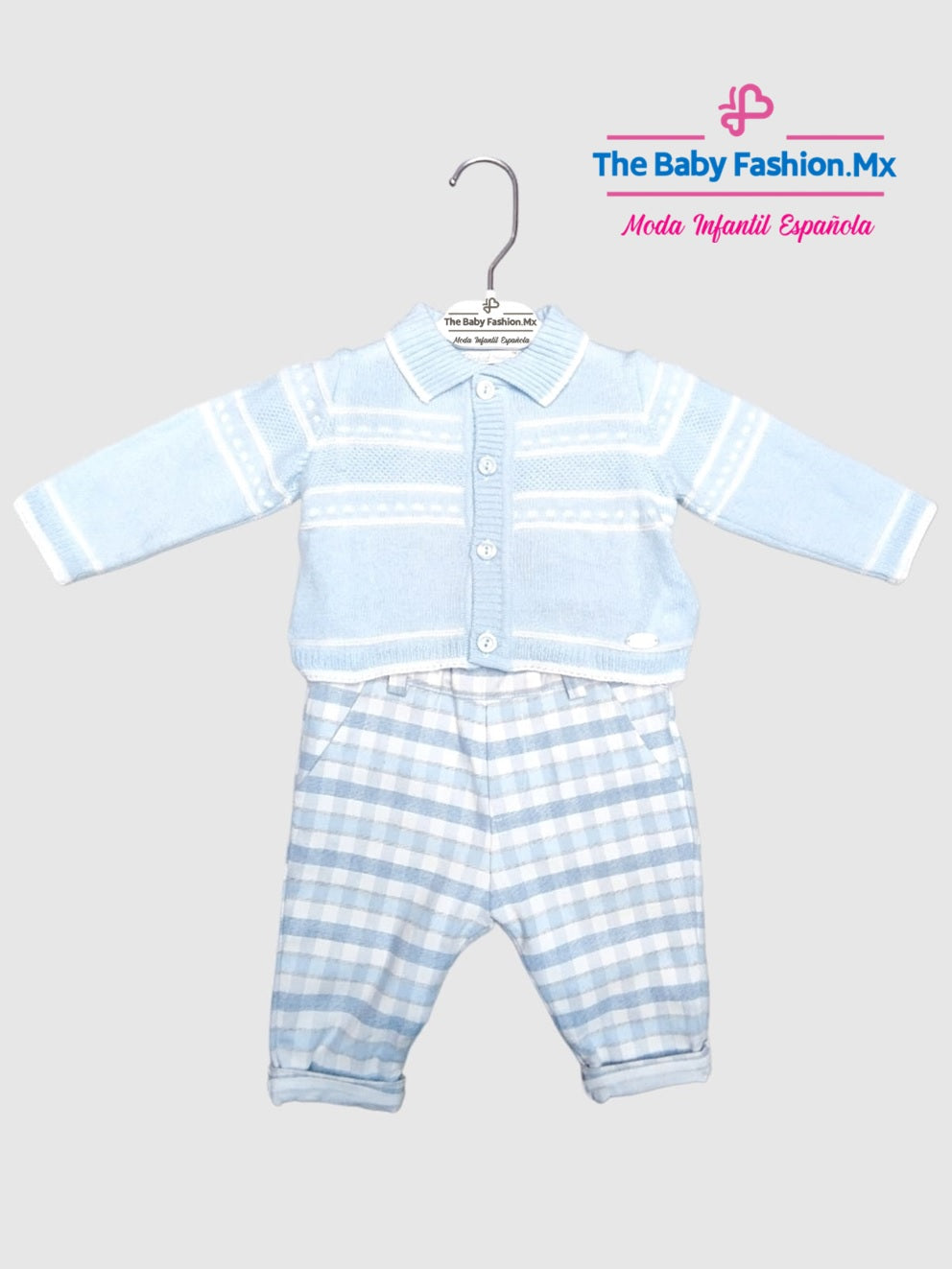 Pantalón y Jersey para bebé niño DR KID Ref. DK126 DK128 Sweet Boy