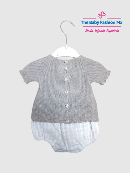 Bombachito para bebé niño Conjunto 2 Pz JULIANA Ref. J149 Beig