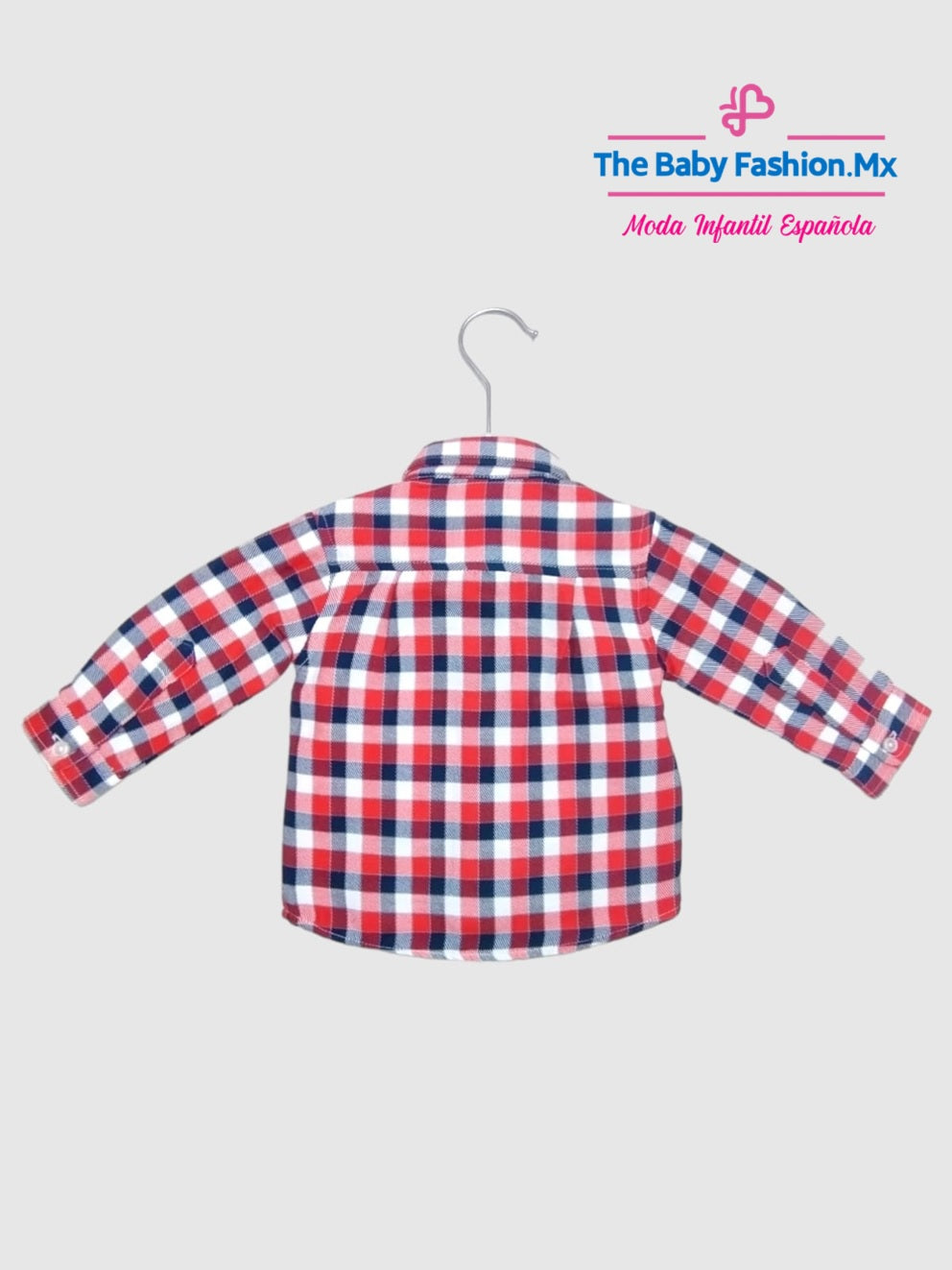 Conjunto Combinado para bebé niño 2 pz Pantalón y Camisa DR KID & MAYORAL Ref. DK516/160 Rojo 593/10 Oscuro