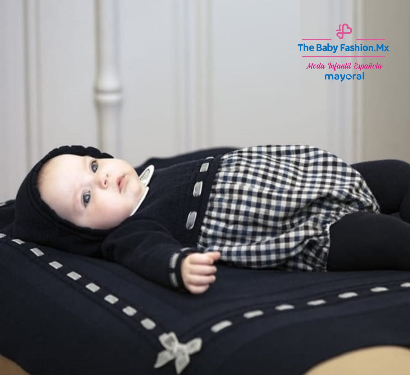 Mono para bebé niño Tricot Alta Costura DR KID Ref. DK106 Timeless