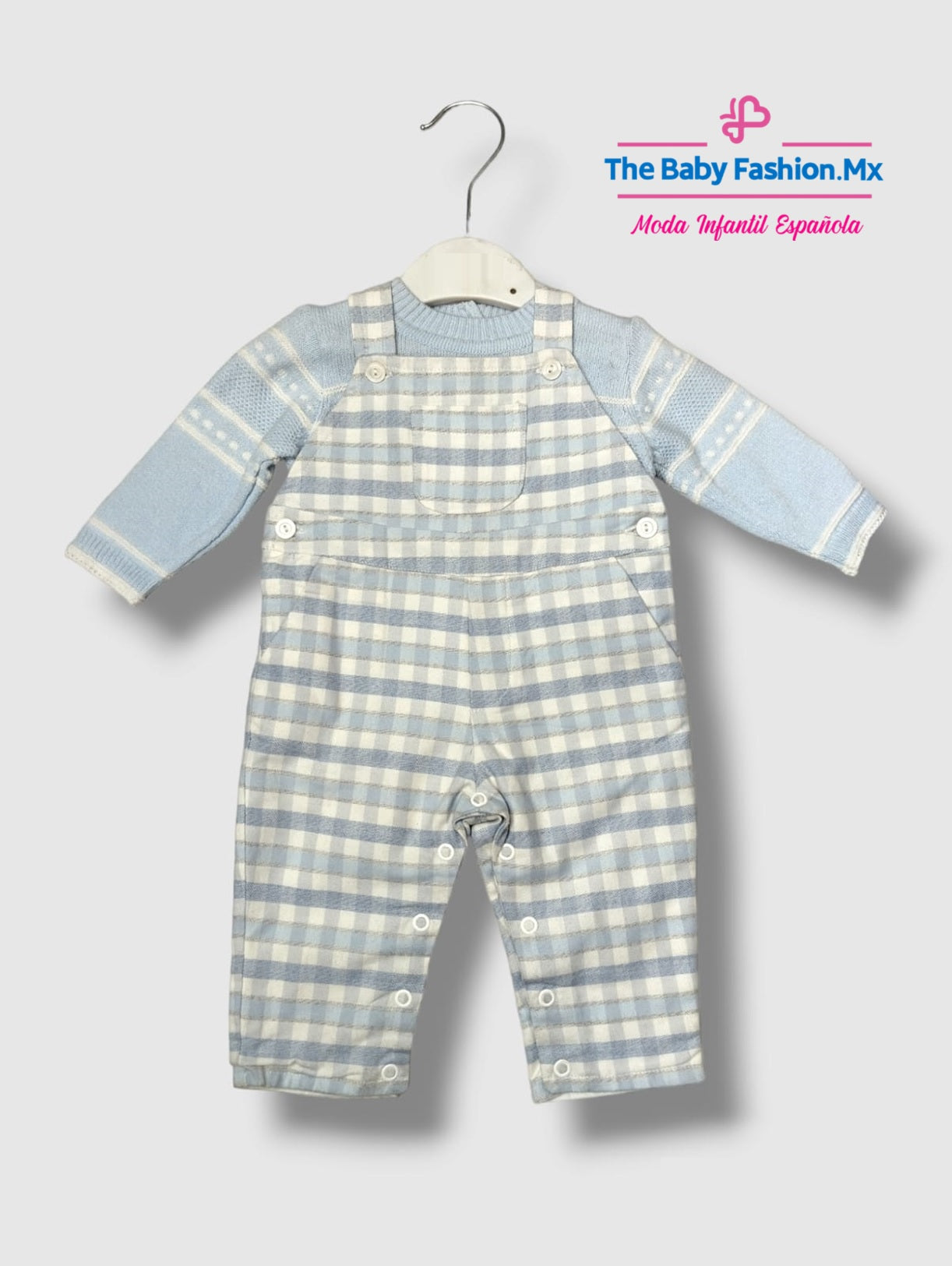 Suéter y Pelele para bebé Conjunto 2 pz DR KID Ref. DK125 DK129 Sweet Boy