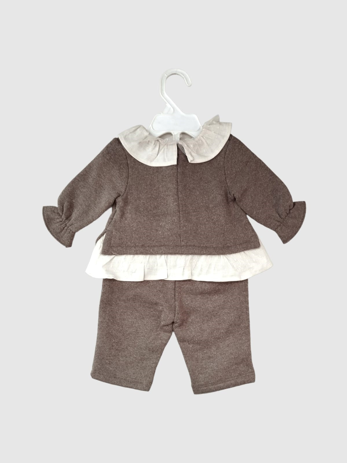 Pantalón y Blusa para bebé niña Conjunto 2 Pz COCO Ref. 70439/11 Marron