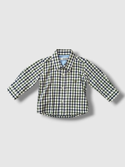 Camisa Cuadros, Pantalón Mezclilla y Sudadera Conjunto 3 pz DR KID Ref. DK534 DK532 DK528 First Weels