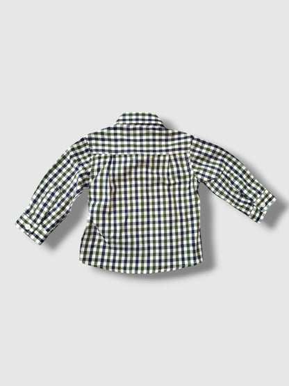 Camisa Cuadros, Pantalón Mezclilla y Sudadera Conjunto 3 pz DR KID Ref. DK534 DK532 DK528 First Weels