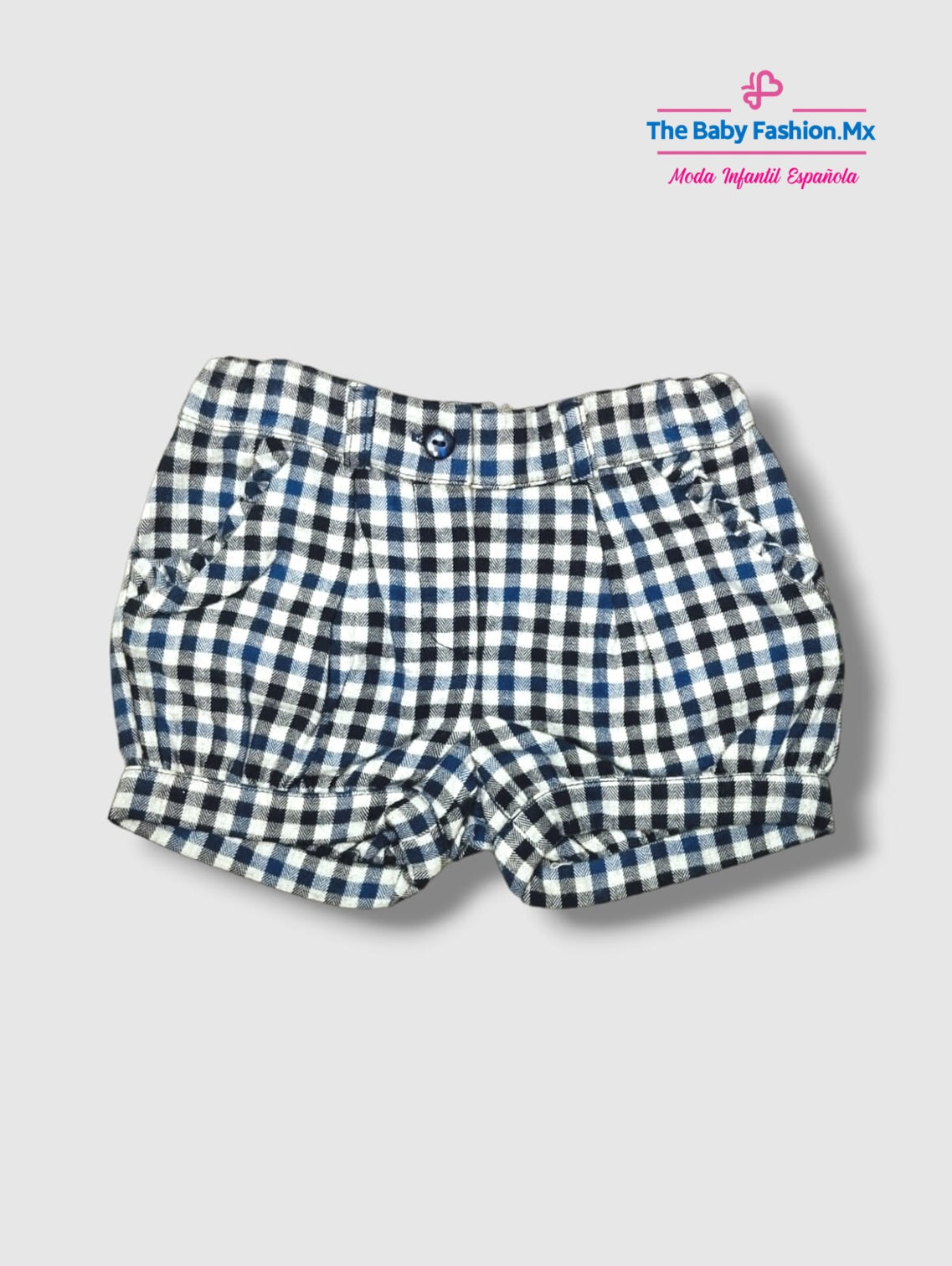 Short Cuadros para bebé DR KID Ref. DK343 Cotton Flower