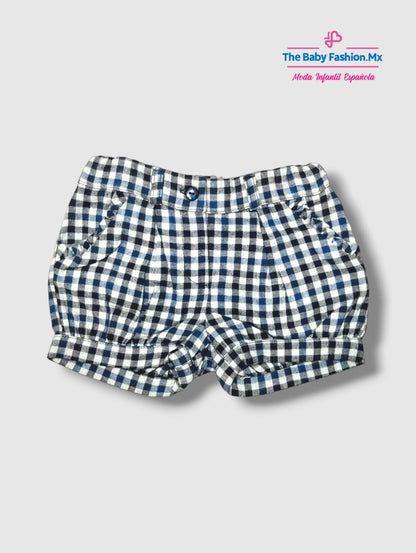 Short Cuadros para bebé DR KID Ref. DK343 Cotton Flower