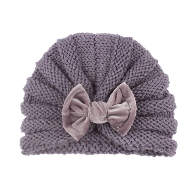 Turbante para bebé niña de punto MAYORAL SSKU836 Color Gris Vig