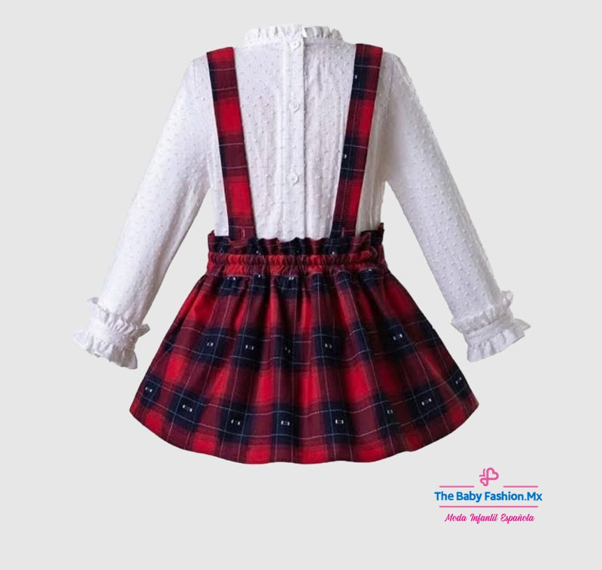 Vestido para niña DOLCE PETIT Ref. 24/2244/2 66 Vino