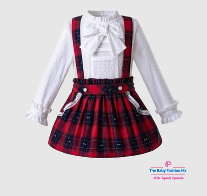 Vestido para niña DOLCE PETIT Ref. 24/2244/2 66 Vino