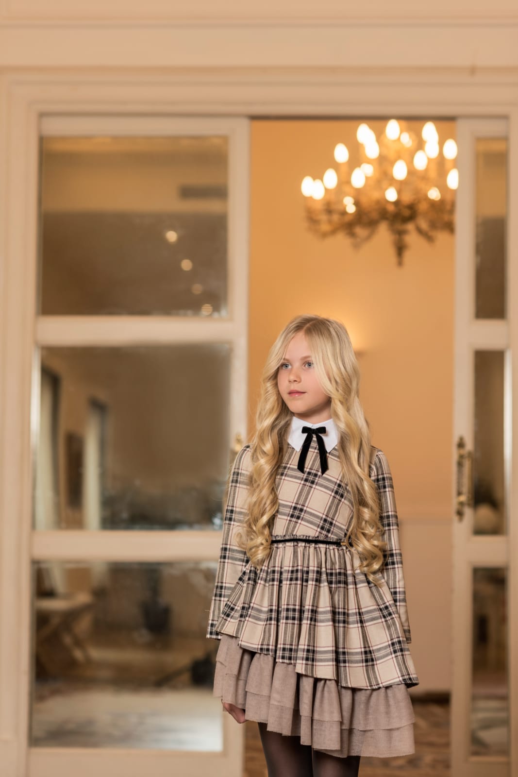 Vestido para chica Sku 3011/V Café