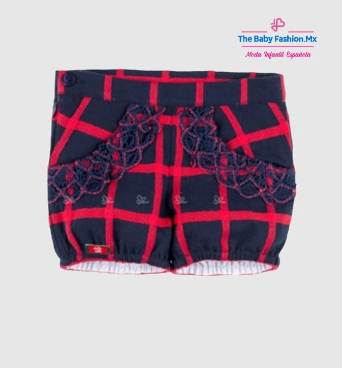 Conjunto 2 Pz blusa y pantalon corto para chica DOLCE PETIT Ref. 24/2200/2 09 24/2200/3 13