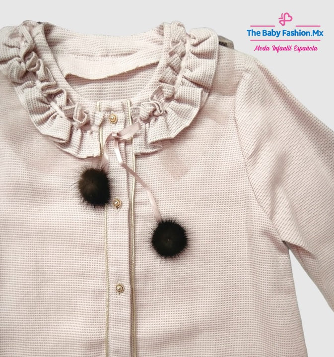 Vestido para chica Conjunto 2 pz MARTA Y PAULA S/Ref. Pale Blush