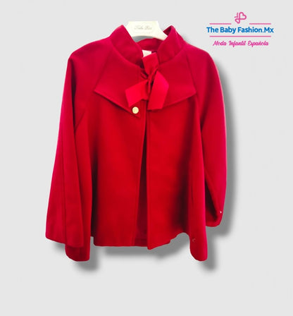Capa para niña DOLCE PETIT Ref. SC Invierno rojo