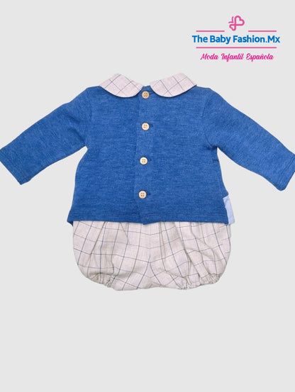 Conjunto 2 pz para bebe niño COCO Ref. 70394 10 Azulon